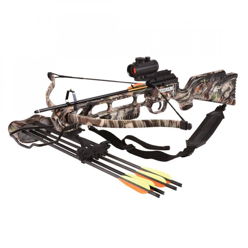 Armex Jaguar 175lb Crossbow Full Kit With Red Dot Sight